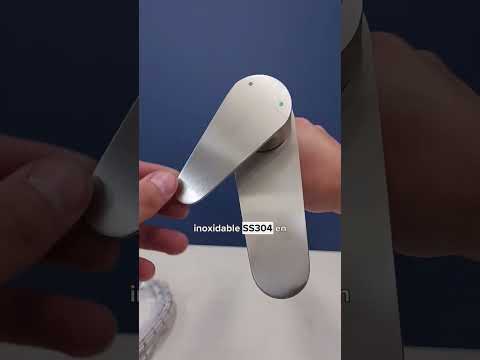 Video Lavamanos Monocontrol Alto Posto Níquel Texturizado Moderno
