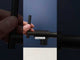 Llave de muro plegable Tessuto negro mate SVR1054 | PAMO