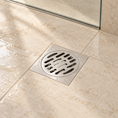 Rejilla De Piso En Acero Inoxidable 10 X 10 Cm