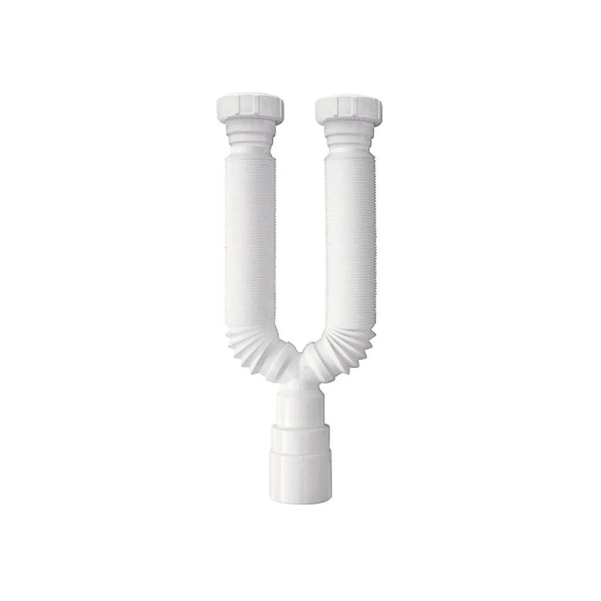 Sifón Blanco Flexible Doble - imagen 2