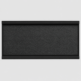 Rejilla Lineal Invisible Negra Para Piso 20 X 10 Cm vista de producto limpia y proporcional