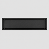 Rejilla Lineal Invisible Negra Para Piso 40 X 10 Cm vista de producto limpia y proporcional