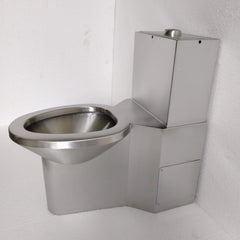 Sanitario Monolítico Antivandálico de Acero 73,7 cm