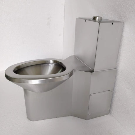 Sanitario Monolítico Antivandálico de Acero 73,7 cm