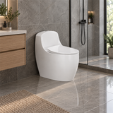 Sanitario Portobello blanco instalado