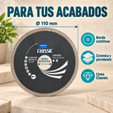 Disco Diamantado Classic Continuo De 110 Mm — características y compatibilidad