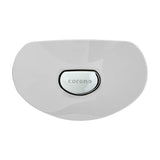 Vista superior de tapa para tanque sanitario Happy blanca Corona