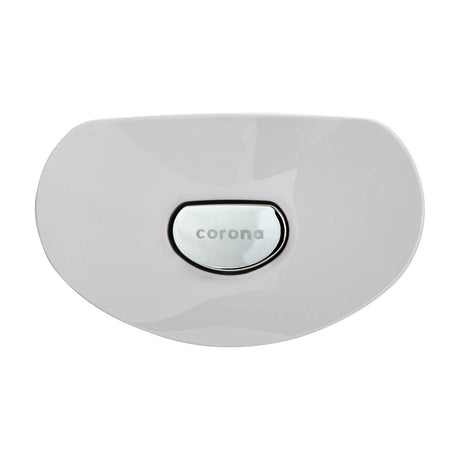 Vista superior de tapa para tanque sanitario Happy blanca Corona
