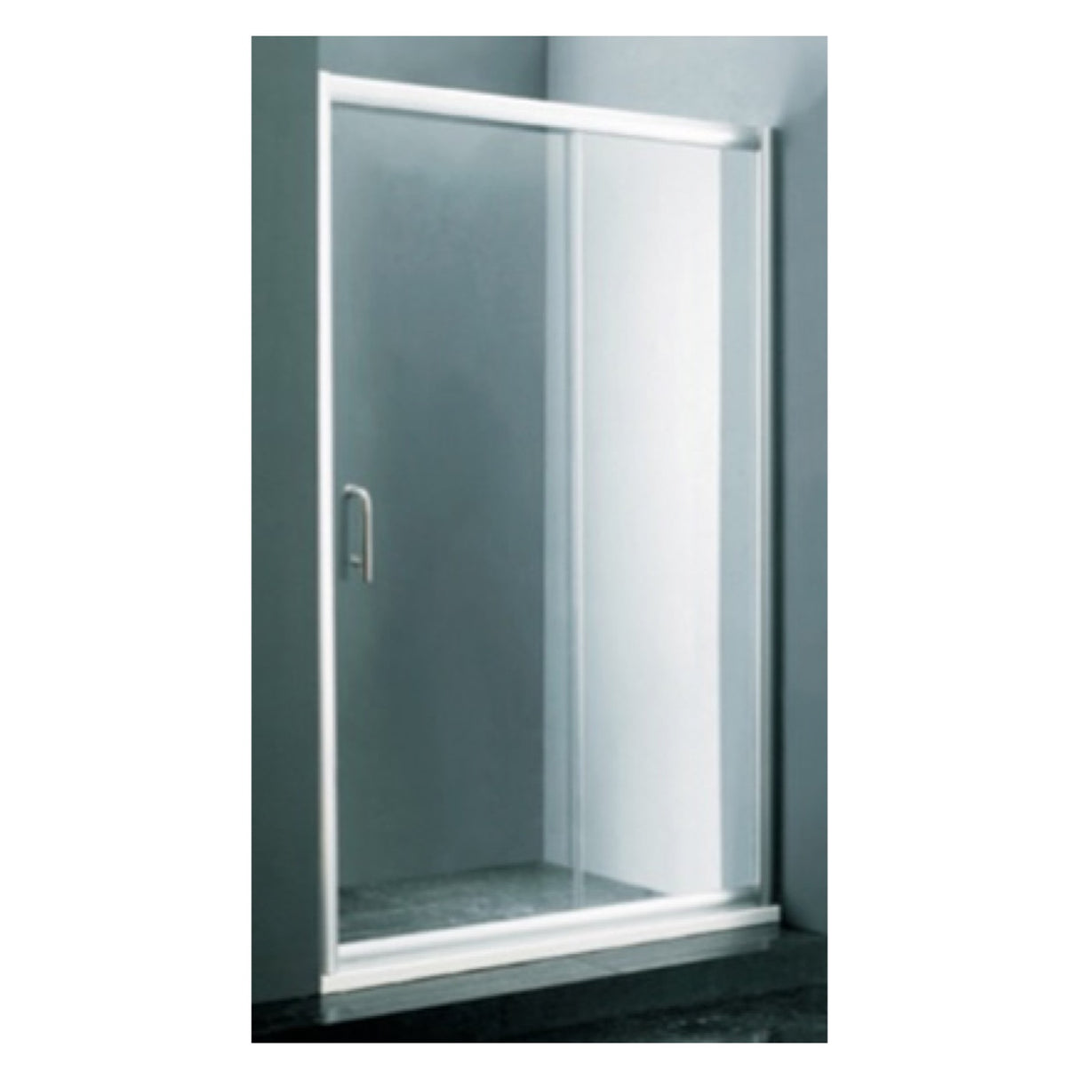 Mampara de ducha ajustable TAUMM 120-140 x 190 cm