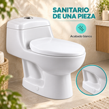 Sanitario One Piece Blanco - vista 3