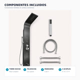 Componentes incluidos con dos acoples hembra en ambos extremos