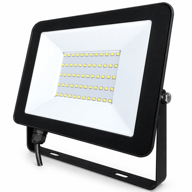 Reflector LED Slim 100 W Luz Fría Para Exterior — vista del producto