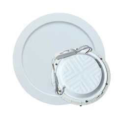 Panel LED Redondo Backlight 18 W De Empotrar De 22 cm