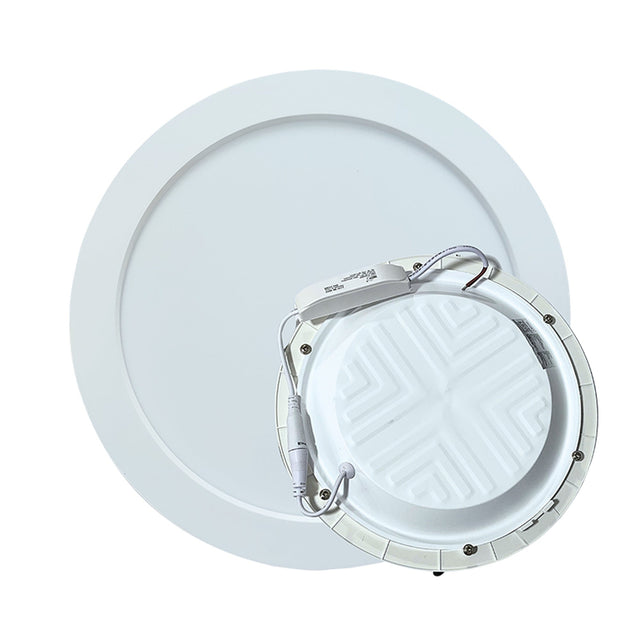 Panel LED Redondo Backlight 18 W De Empotrar De 22 cm — vista del producto
