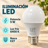 Bombillo LED De 5 W Luz Fría 6400 K E27 — características