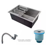 Lavaplatos Lujo Acero Inoxidable 60 x 45  Alta Calidad