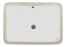Lavamanos Blanco De Pegar Por Debajo Rectangular 48*36*22 Sm