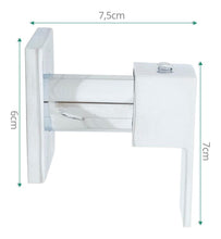 GRB MANIJA MIGLIORE 7.5*7 CM CROMADA