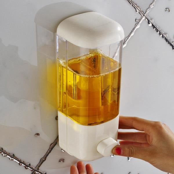 Kit X 4 Dispensador De Jabon Liquido Push, Cierre Hermetico (7602852888742)