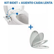 Kit Bidet Automático + Asiento Caida Lenta