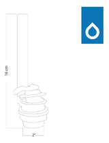 Valvula De Salida Para Sanitario Fluidmaster