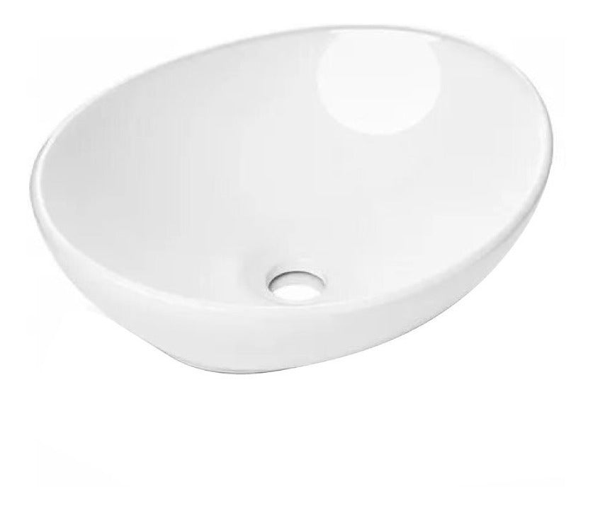 Combo Lavamanos Blanco + Griferia Mezclador Negra + Push (7602904563878)