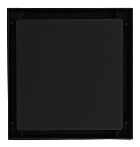 REP REJILLA PISO CUAD NEGRA INVISIBLE 10CM