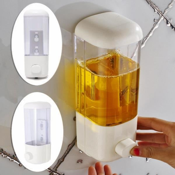 Kit X 4 Dispensador De Jabon Liquido Push, Cierre Hermetico (7602852888742)