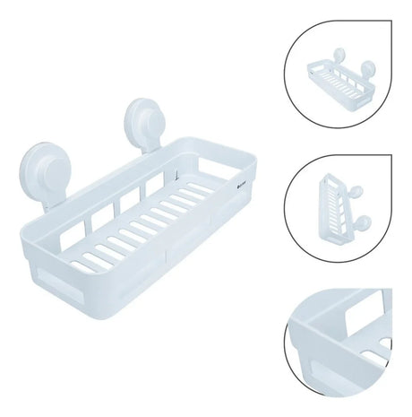Organizador De Baño De Fácil Instalación Sin Perforar (7602891849894)